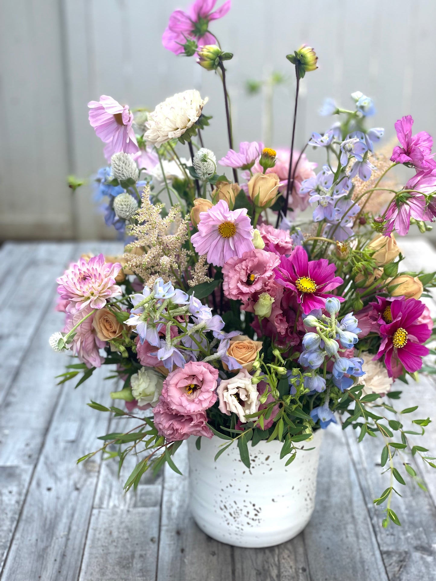 4. Lush Seasonal Arrangement- Designers Choice